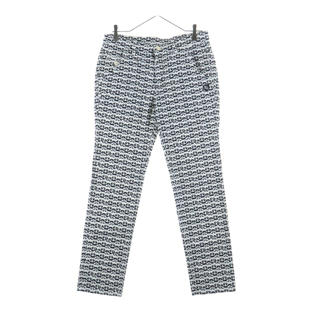 PEARLY GATES(パーリーゲイツ) ニャロメ ゴルフパンツ トラウザー スポーツ ホワイト/ブラック 053-9231019