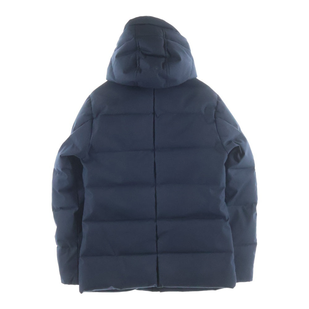 PYRENEX(ピレネックス) フーデッド ダウンジャケット アウター ネイビー CFJPN1800058