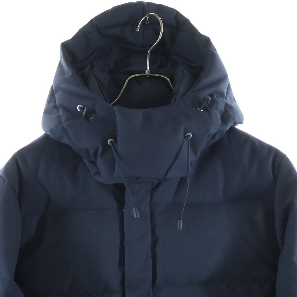 PYRENEX(ピレネックス) フーデッド ダウンジャケット アウター ネイビー CFJPN1800058