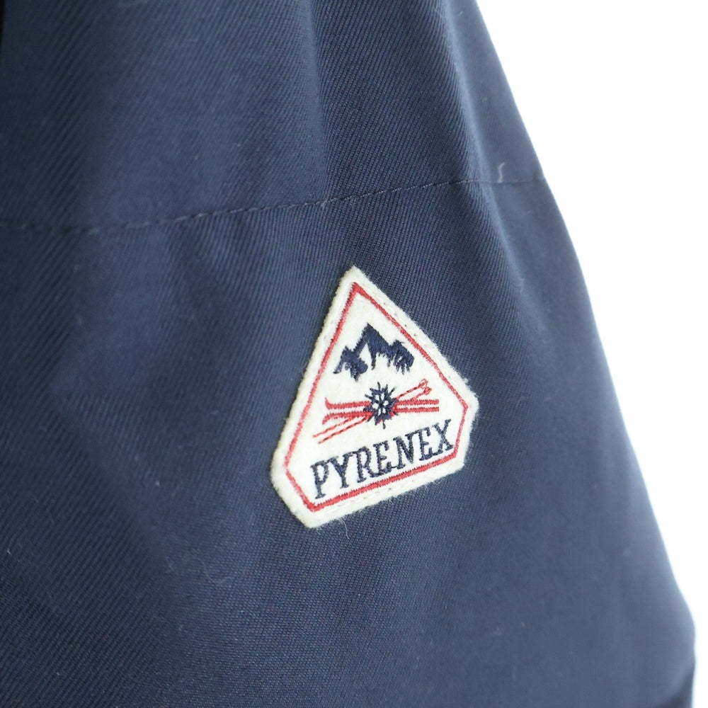 PYRENEX(ピレネックス) フーデッド ダウンジャケット アウター ネイビー CFJPN1800058