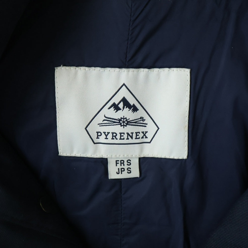 PYRENEX(ピレネックス) フーデッド ダウンジャケット アウター ネイビー CFJPN1800058