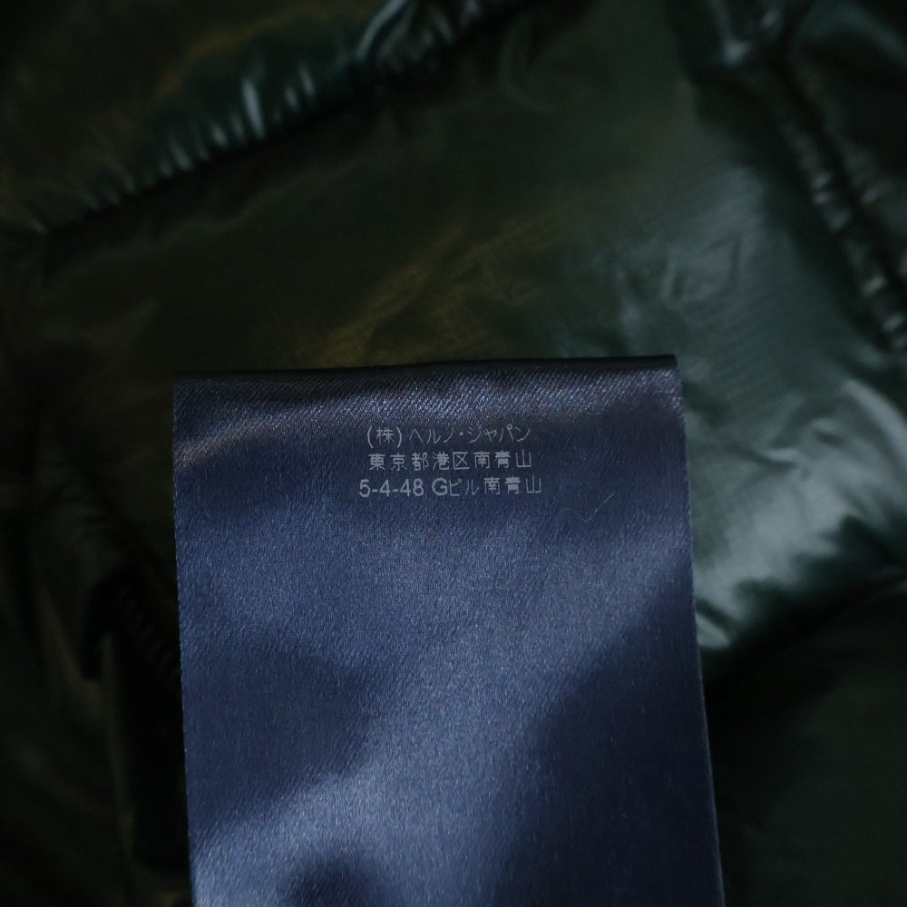 HERNO(ヘルノ) 7DENIER セッテデニール フーデッド ライトダウンジャケット グリーン PI0311U-19328-7800