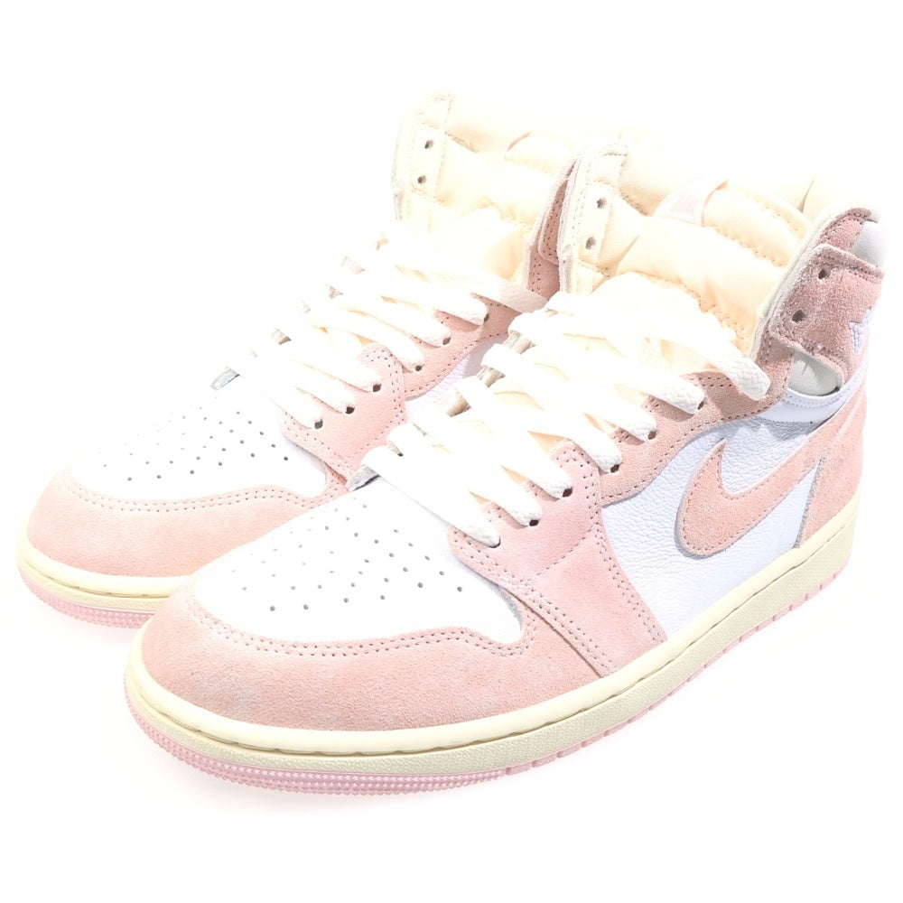 NIKE(ナイキ) WMNS AIR JORDAN 1 RETRO HIGH OG Washed Pink FD2596-600 ウィメンズ エア ジョーダン 1 レトロ ウォッシュドピンク ハイカットスニーカー US10.5/27.5cm レディース