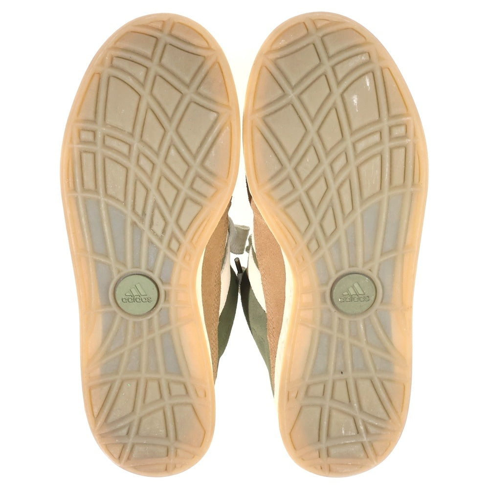 adidas(アディダス) ×HUMAN MADE Adimatic ヒューマンメイド アディマティック ローカットスニーカー US9/27.5cm HP9914 グリーン/ブラウン