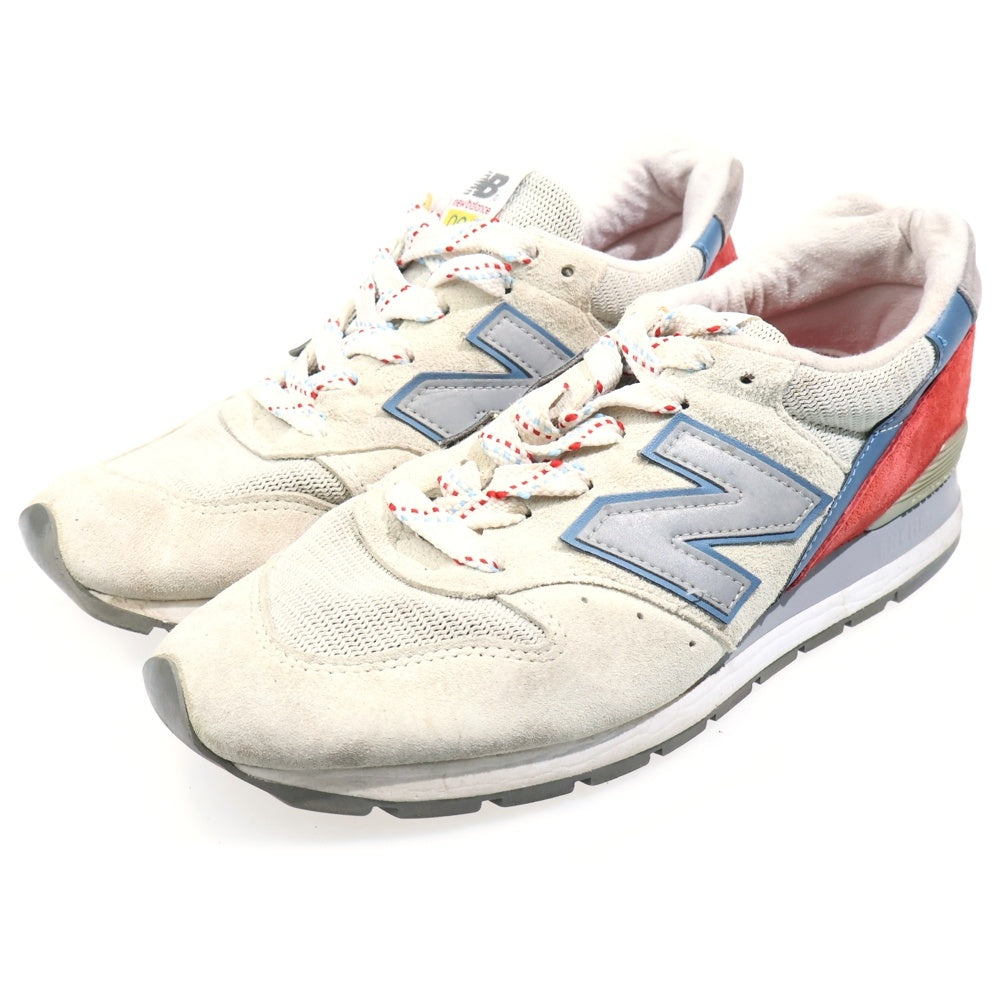 New Balance(ニューバランス) M996PD メッシュローカットスニーカー シューズ クリーム US8/26cm