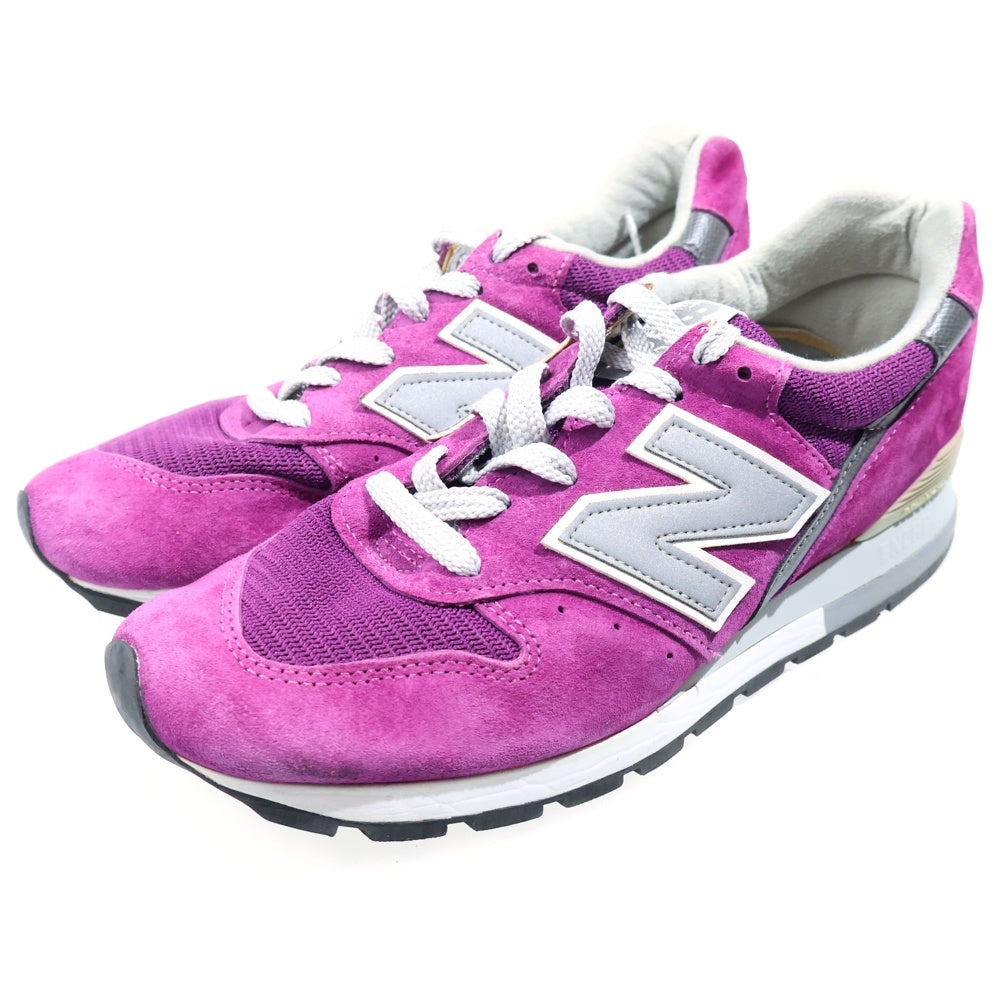 New Balance(ニューバランス) M996PU メッシュローカットスニーカー シューズ パープル US8/26cm