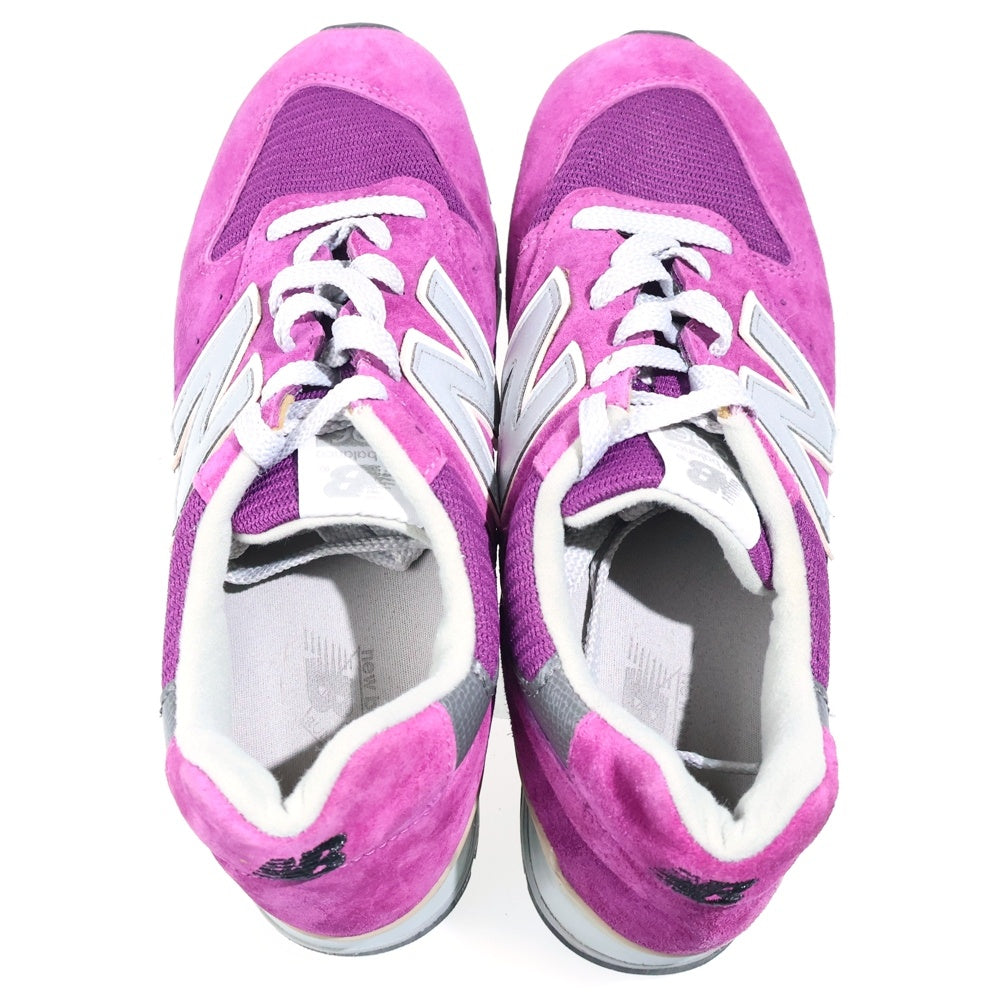 New Balance(ニューバランス) M996PU メッシュローカットスニーカー シューズ パープル US8/26cm
