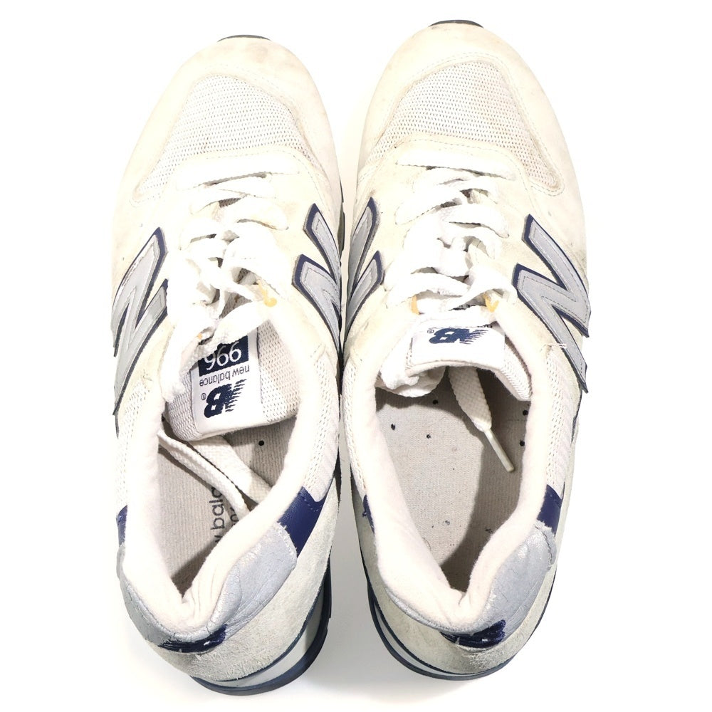 New Balance(ニューバランス) M996CFIS メッシュローカットスニーカー シューズ ホワイト US8/26cm