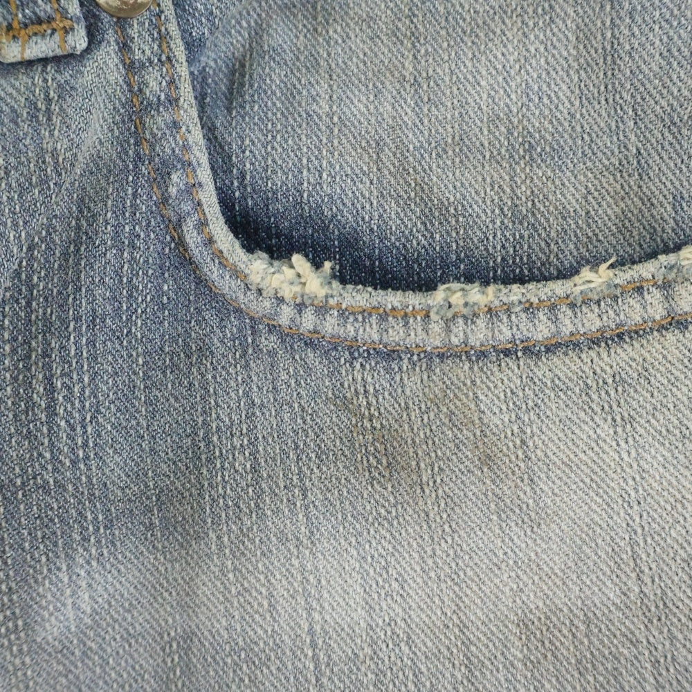 BALENCIAGA(バレンシアガ) 24AW TATTOO BUGGY JEANS タトゥー バギー ジーンズ デニムパンツ インディゴ 809360 TRW77