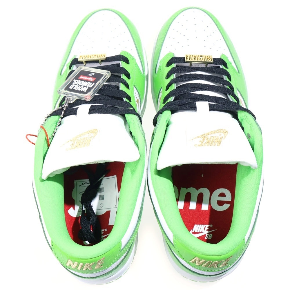 NIKE SB(ナイキエスビー) ×SUPREME DUNK LOW OG DH3228-101 シュプリーム ダンク ローカットスニーカー グリーン US9/27.0cm