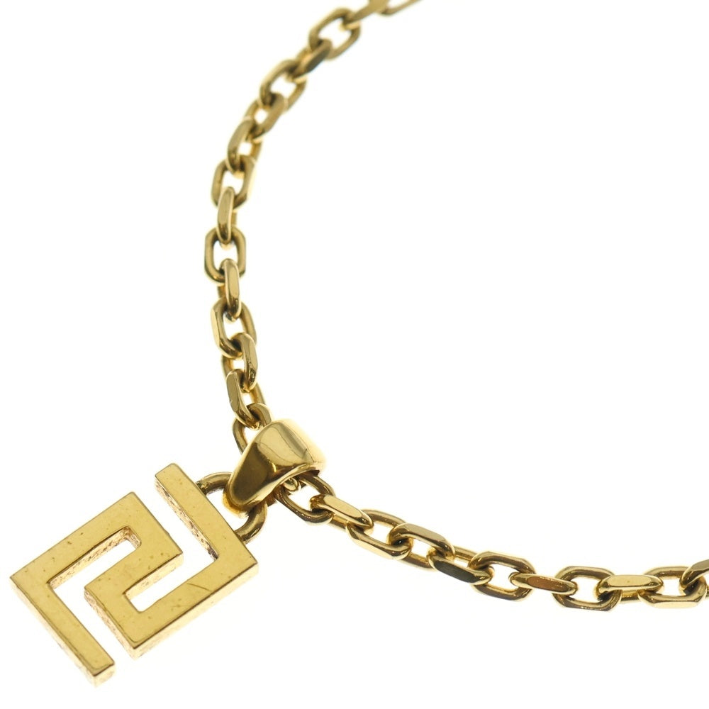 VERSACE(ヴェルサーチ) グレカ メデューサ ネックレス ゴールド