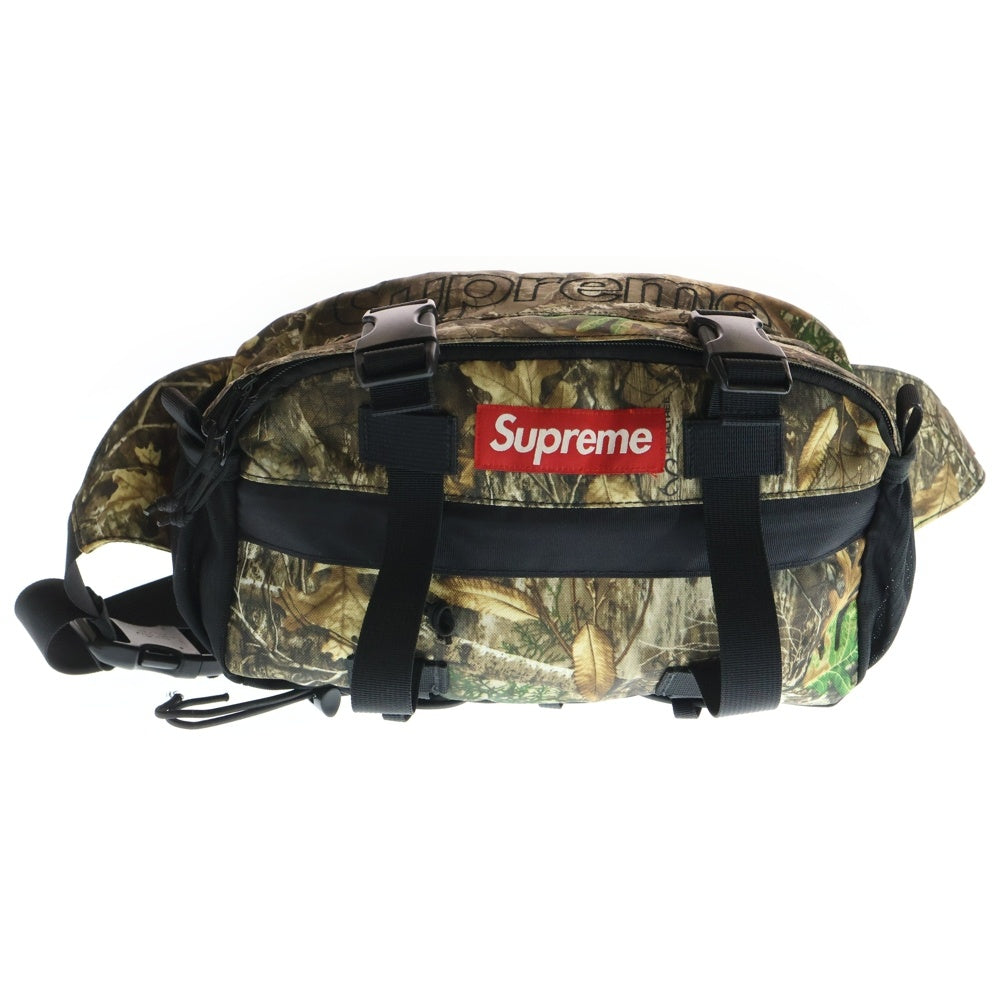 SUPREME(シュプリーム) 19AW Waist Bag Real Tree Camo ウエスト バッグ リアル ツリー ショルダーバッグ カモ マルチカラー