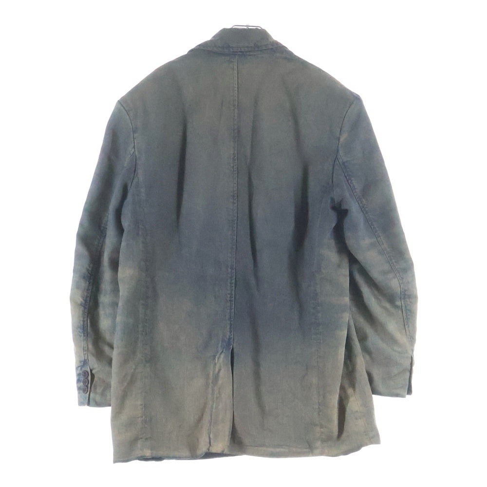 DIESEL(ディーゼル) D-Reg‐S ヴィンテージ加工 デニム シングルジャケット インディゴ A18354