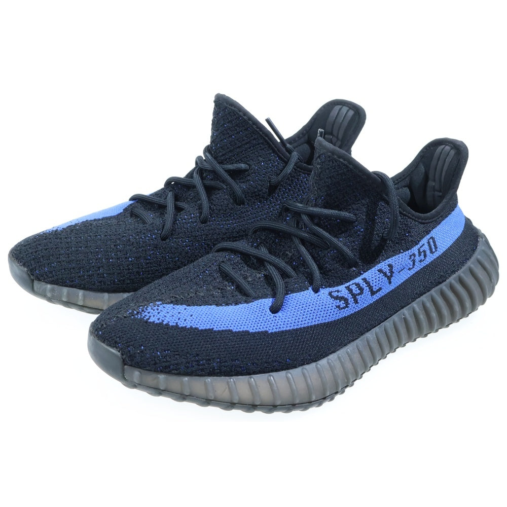 adidas(アディダス) YEEZY BOOST 350V2 Dazzling Blue イージーブースト ダズリング ローカットスニーカー ブラック/ブルー US10/28cm GY7164