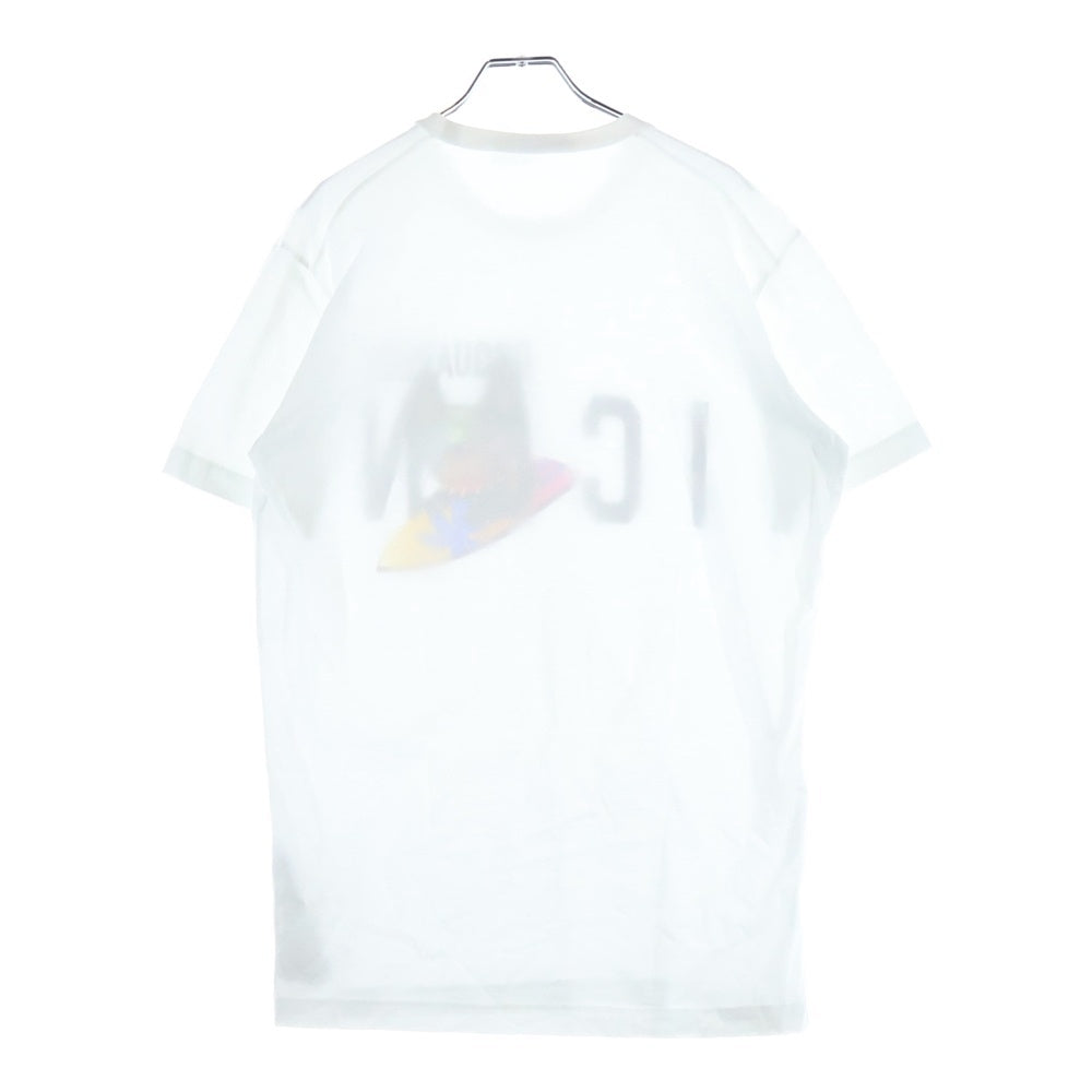 DSQUARED2(ディースクエアード) ICON プリント半袖Tシャツ カットソー ホワイト S79GC0064 S23009
