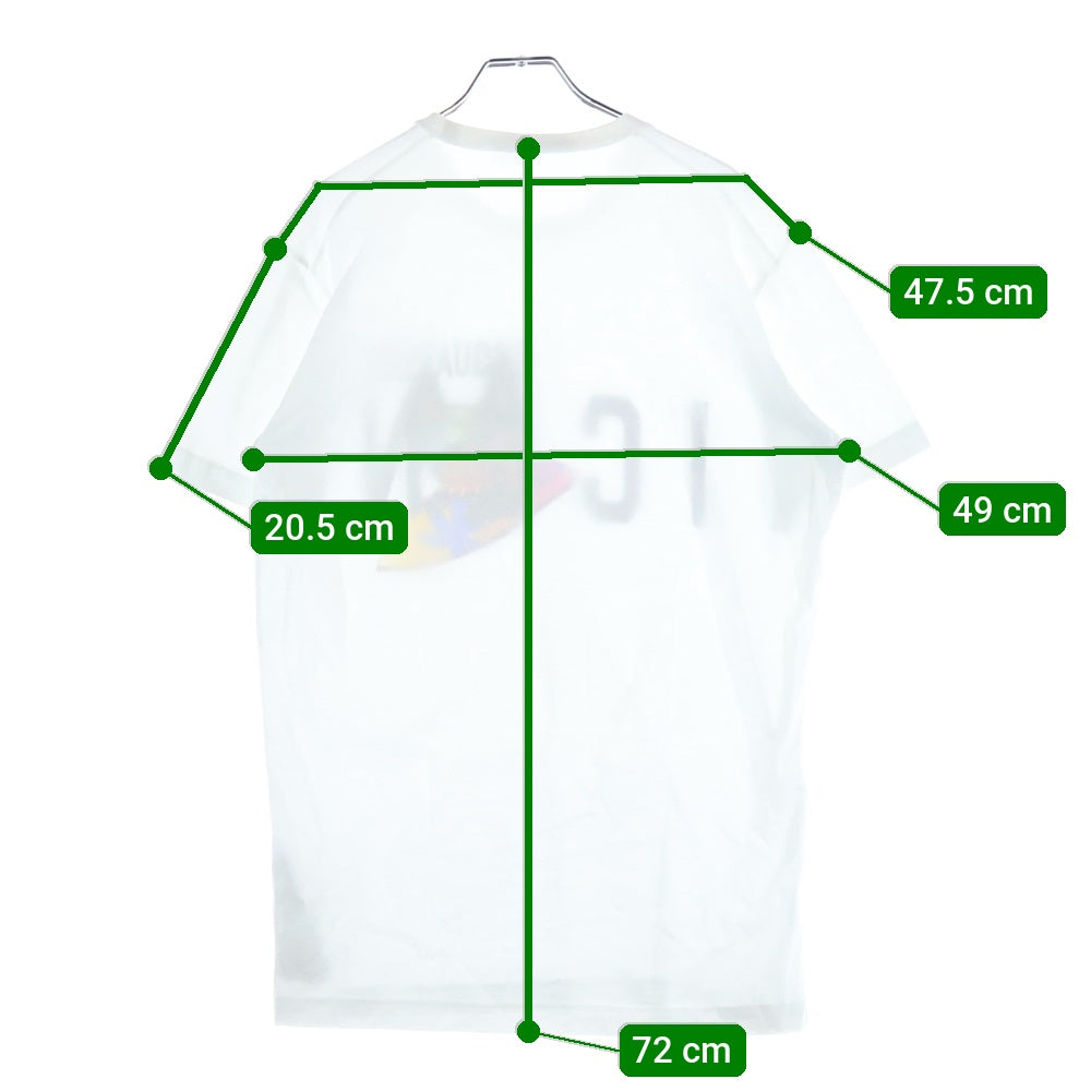 DSQUARED2(ディースクエアード) ICON プリント半袖Tシャツ カットソー ホワイト S79GC0064 S23009