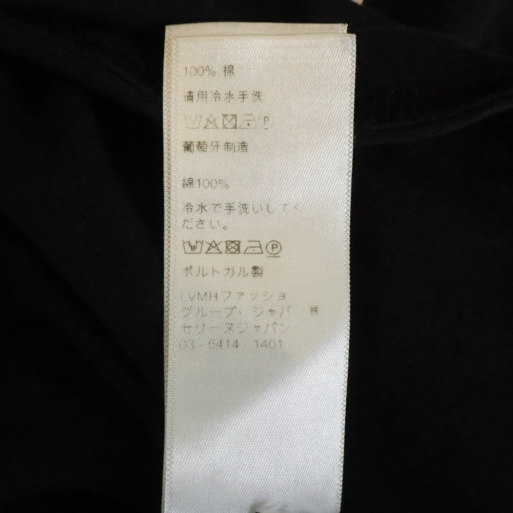 CELINE(セリーヌ) 19SS コットンプリント半袖Tシャツ カットソー ブラック X008375E