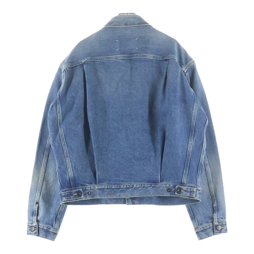Maison Margiela(メゾンマルジェラ) 24AW Denim 2nd type Trucker セカンドタイプ デニムジャケット インディゴ S50AM0628