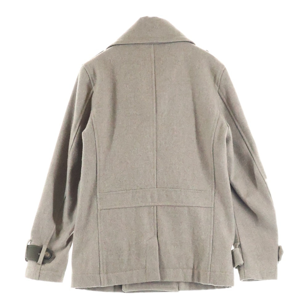 DIESEL(ディーゼル) タイプ N76 P コート エポーレット ウール ボタン コート ブラウン