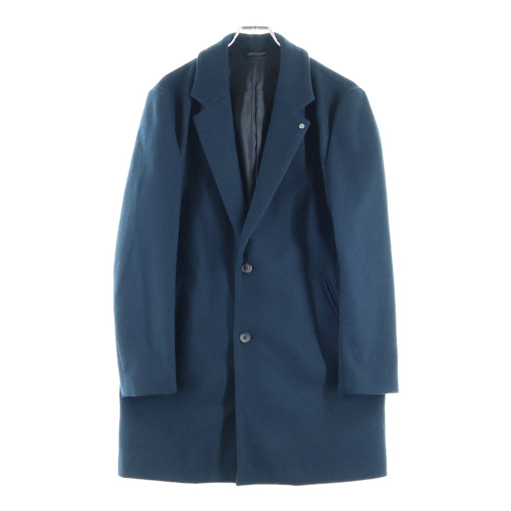 STUDIOUS(ステュディオス) 19AW 2B チェスター ロングコート ネイビー 109551004