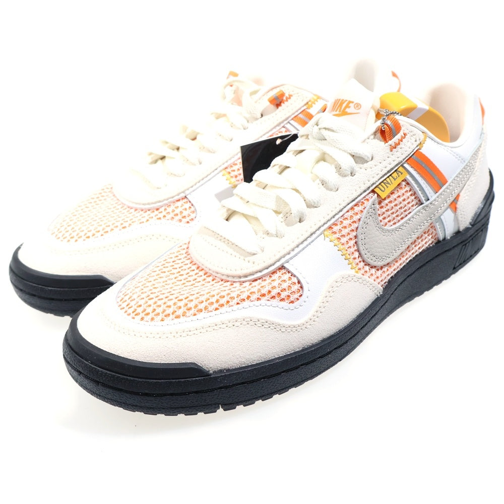 NIKE(ナイキ) ×UNION FIELD GENERAL SP FQ9003-001 ユニオン フィールド ジェネラル ローカットスニーカー オレンジ/ホワイト US8.5/26.5cm