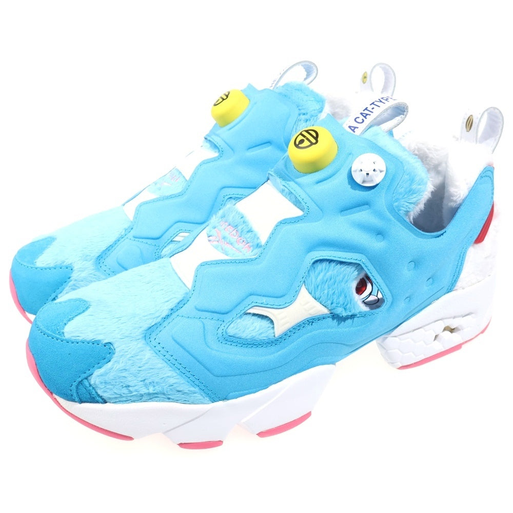 Reebok(リーボック) ×DORAEMON ×ATMOS INSTAPUMP FURY OG GV7288 ドラエモン アトモス インスタポンプフューリー ローカットスニーカー ブルー US8.5/26.5cm