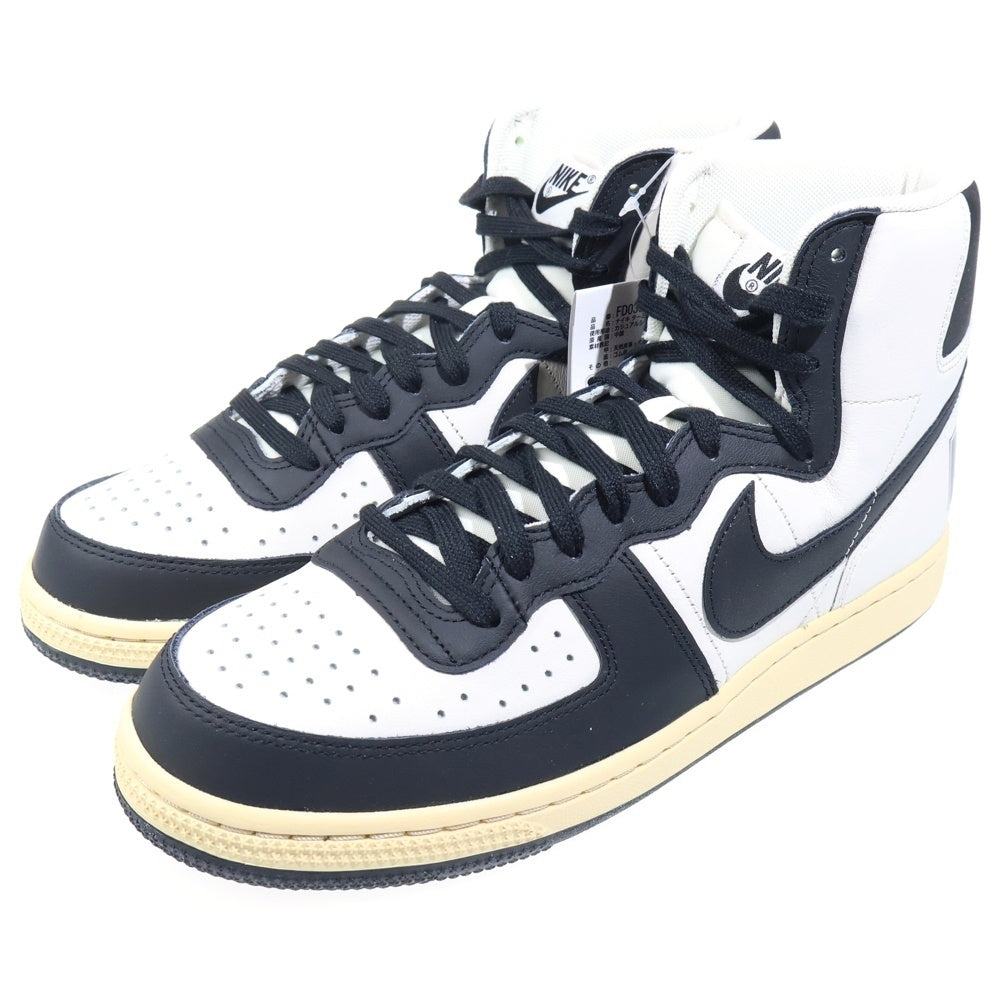 NIKE(ナイキ) ERMINATOR HIGH BLACK AND PHANTOM FD0394-030 ターミネーター ハイカットスニーカー ブラック/ホワイト US9.5/27.5cm