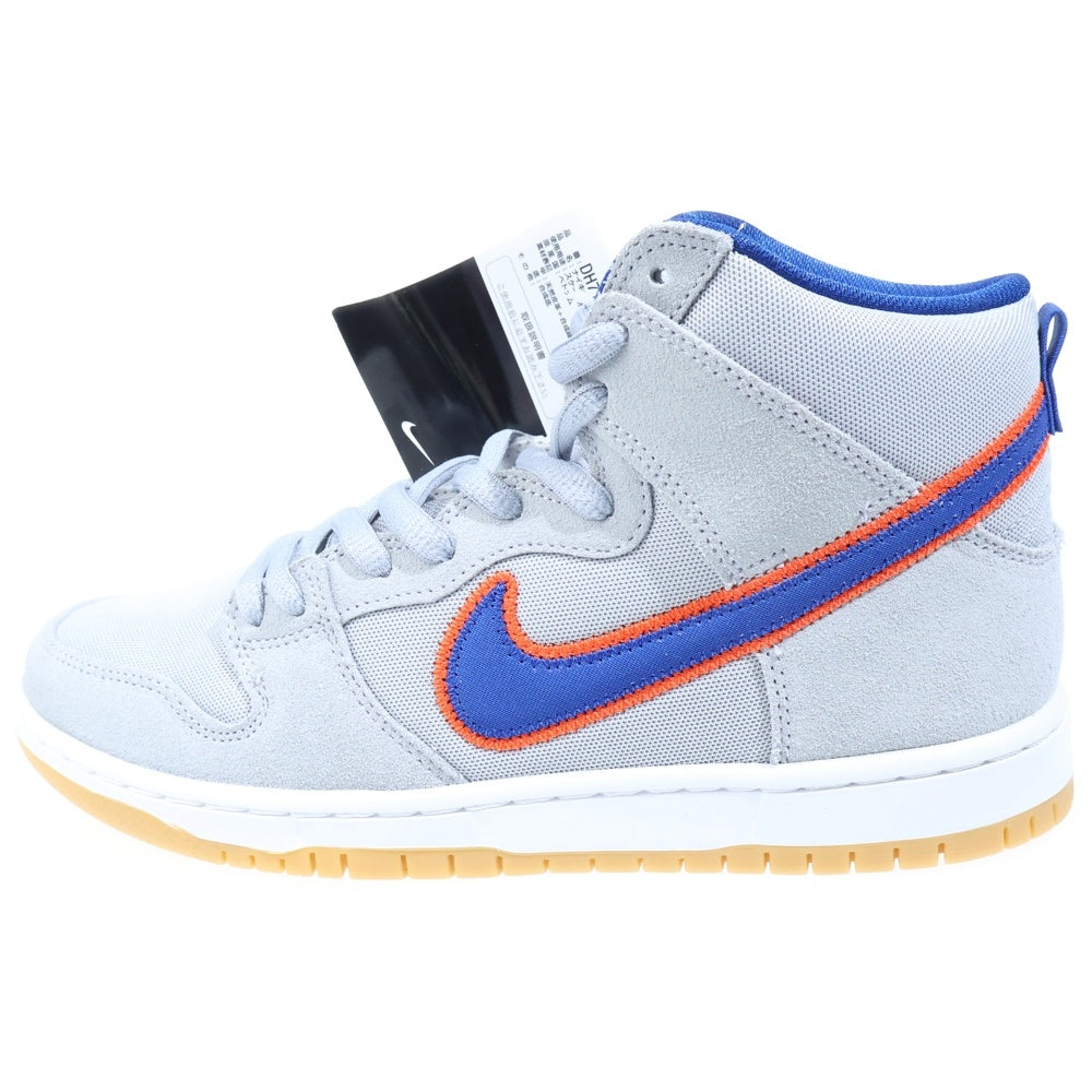 NIKE(ナイキ) DUNK HIGH PREMIUM QS METS DH7155-001 ダンク ニューヨークメッツ ハイカットスニーカー グレー US9/27cm