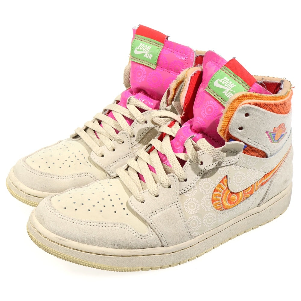 NIKE(ナイキ) AIR JORDAN 1 ZOOM AIR CMFT FB2931-288 エア ジョーダン 1 ズーム エア コンフォート ハイカットスニーカー ベージュ US9.5/27.5cm