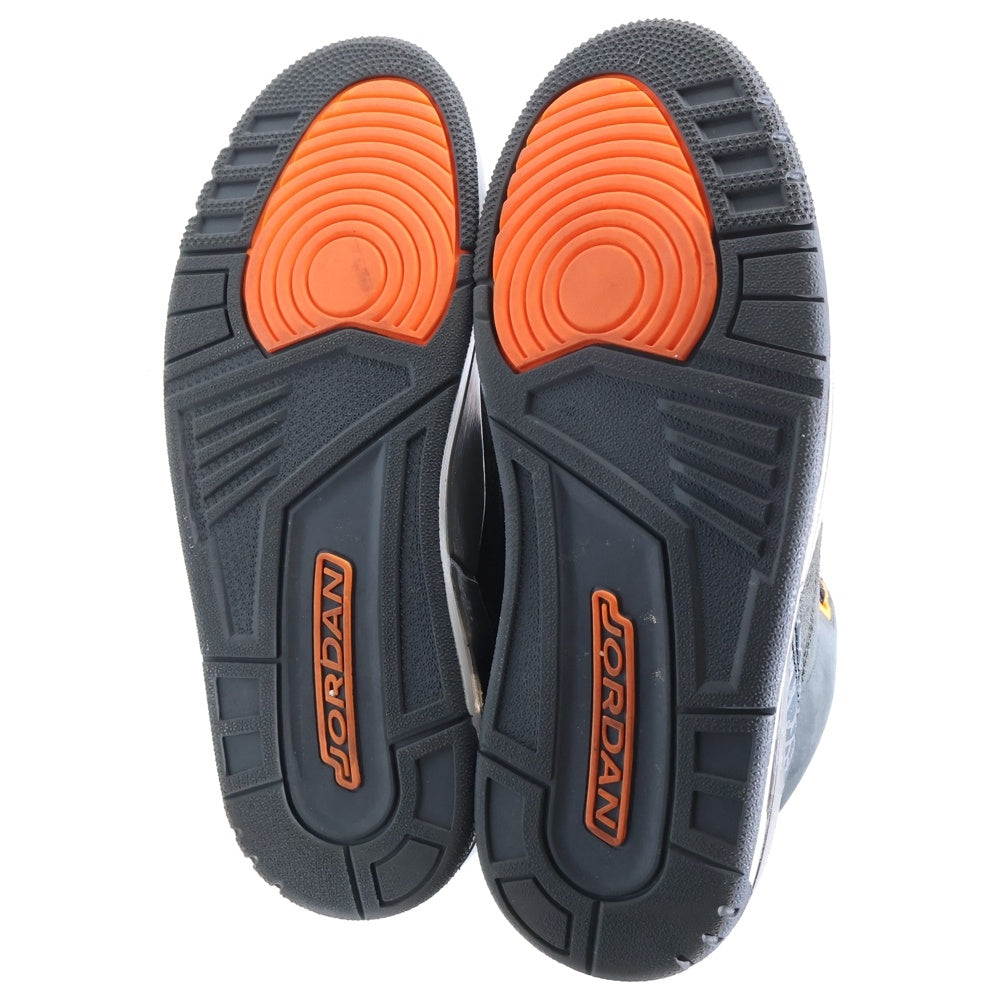 NIKE(ナイキ) AIR JORDAN 3 RETRO FEAR CT8532-080 エア ジョーダン 3 レトロ フィアー ミッドカットスニーカー グレー/ブラック US8.5/26.5cm