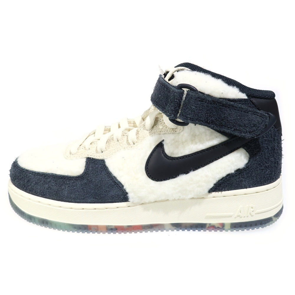 NIKE(ナイキ) AIR FORCE 1 MID 07 PREMIUM Culture Day DO2123-113 エアフォース1 カルチャーデイ ミッドカットスニーカー ホワイト/ブラック US8.5/26.5cm