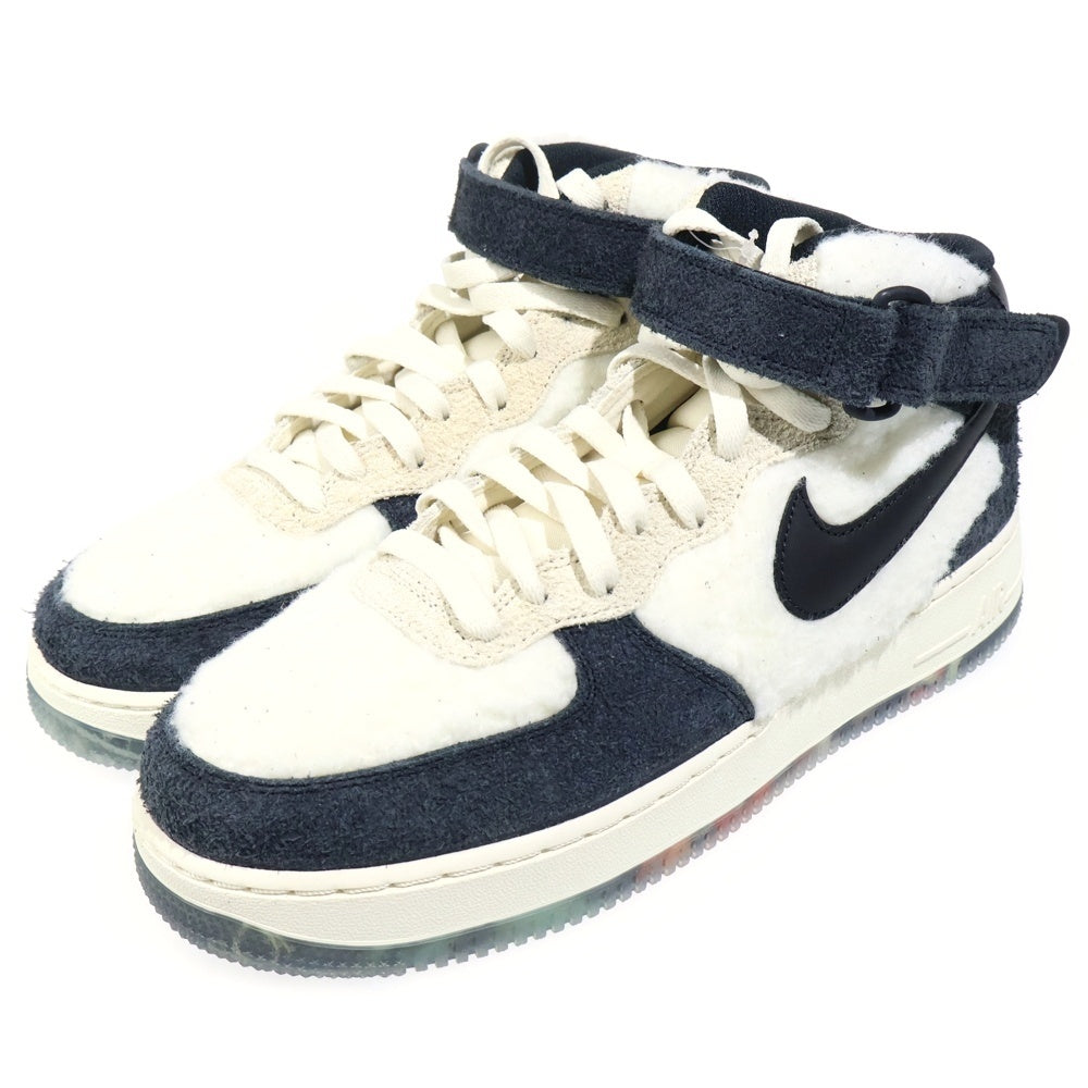 NIKE(ナイキ) AIR FORCE 1 MID 07 PREMIUM Culture Day DO2123-113 エアフォース1 カルチャーデイ ミッドカットスニーカー ホワイト/ブラック US8.5/26.5cm