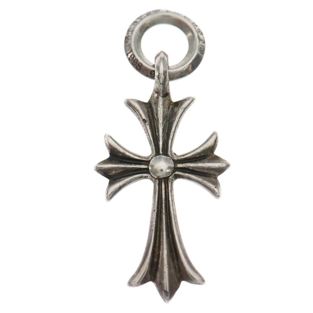 CHROME HEARTS(クロムハーツ) TINY CH CROSS タイニーCHクロス チャーム ネックレストップ シルバー BCA382