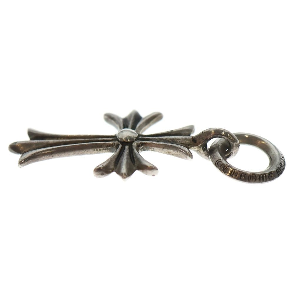CHROME HEARTS(クロムハーツ) TINY CH CROSS タイニーCHクロス チャーム ネックレストップ シルバー BCA382
