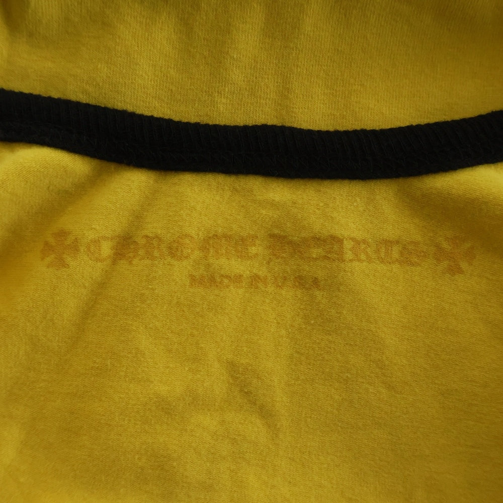 CHROME HEARTS(クロムハーツ) ホースシュープリント キャミソール タンクトップ イエロー/ブラック レディース