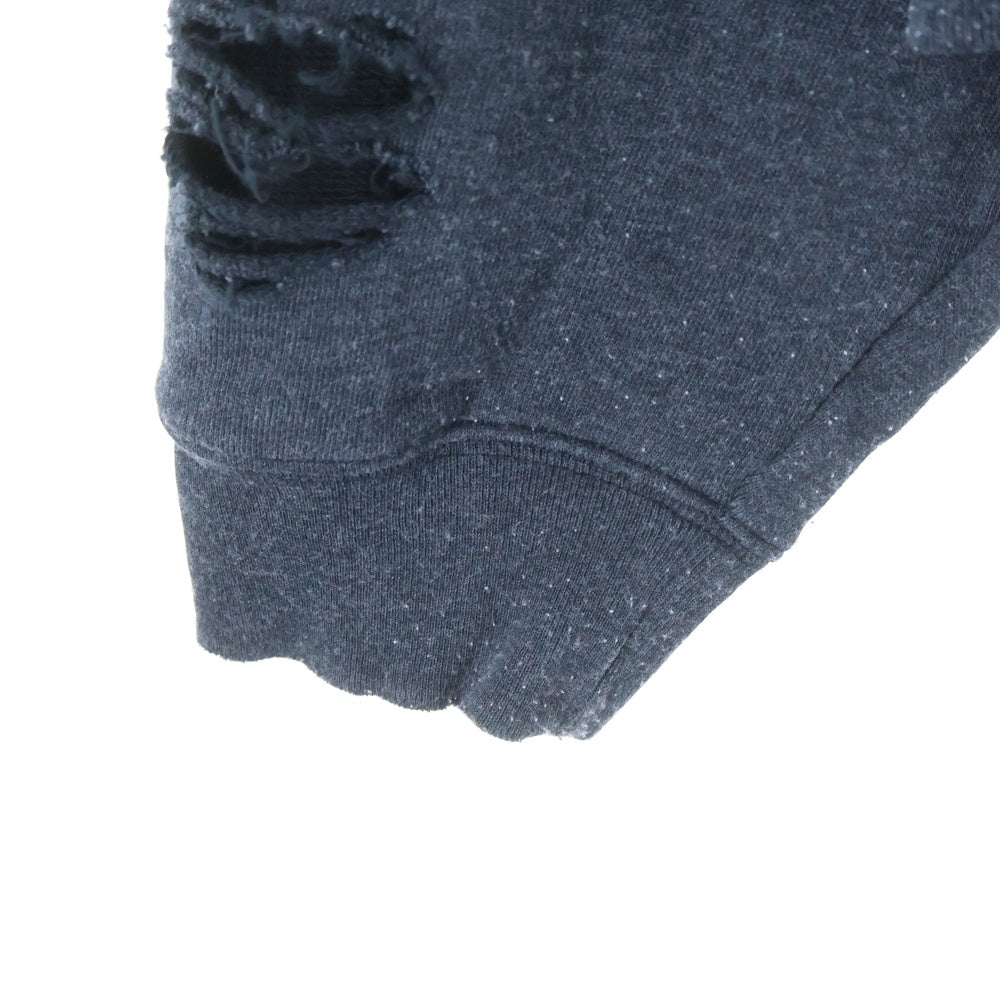 Acne Studios(アクネ ストゥディオズ) 25SS ロゴプリント スウェットクルーネックシャツ グレー FN-UX-SWEA000044