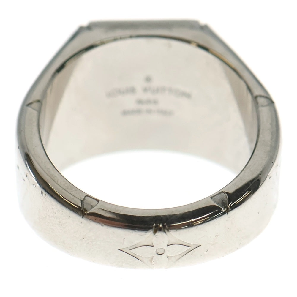 LOUIS VUITTON(ルイヴィトン) シグネットリング モノグラム 指輪 シルバー M62487 レディース