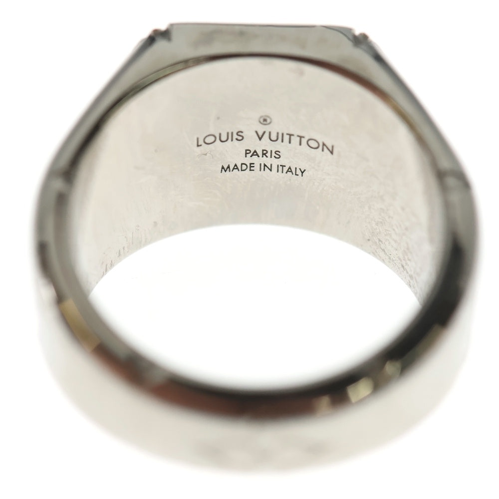 LOUIS VUITTON(ルイヴィトン) シグネットリング モノグラム 指輪 シルバー M62487 レディース