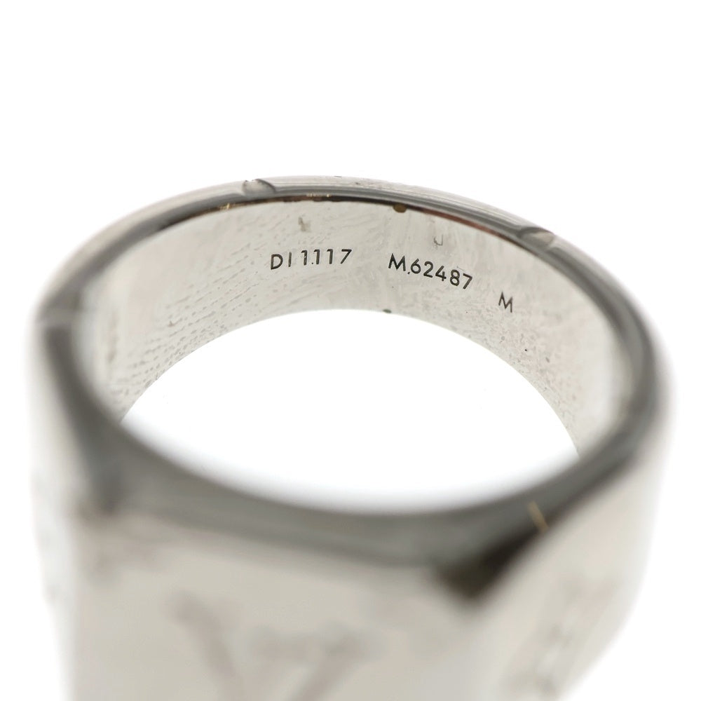 LOUIS VUITTON(ルイヴィトン) シグネットリング モノグラム 指輪 シルバー M62487 レディース