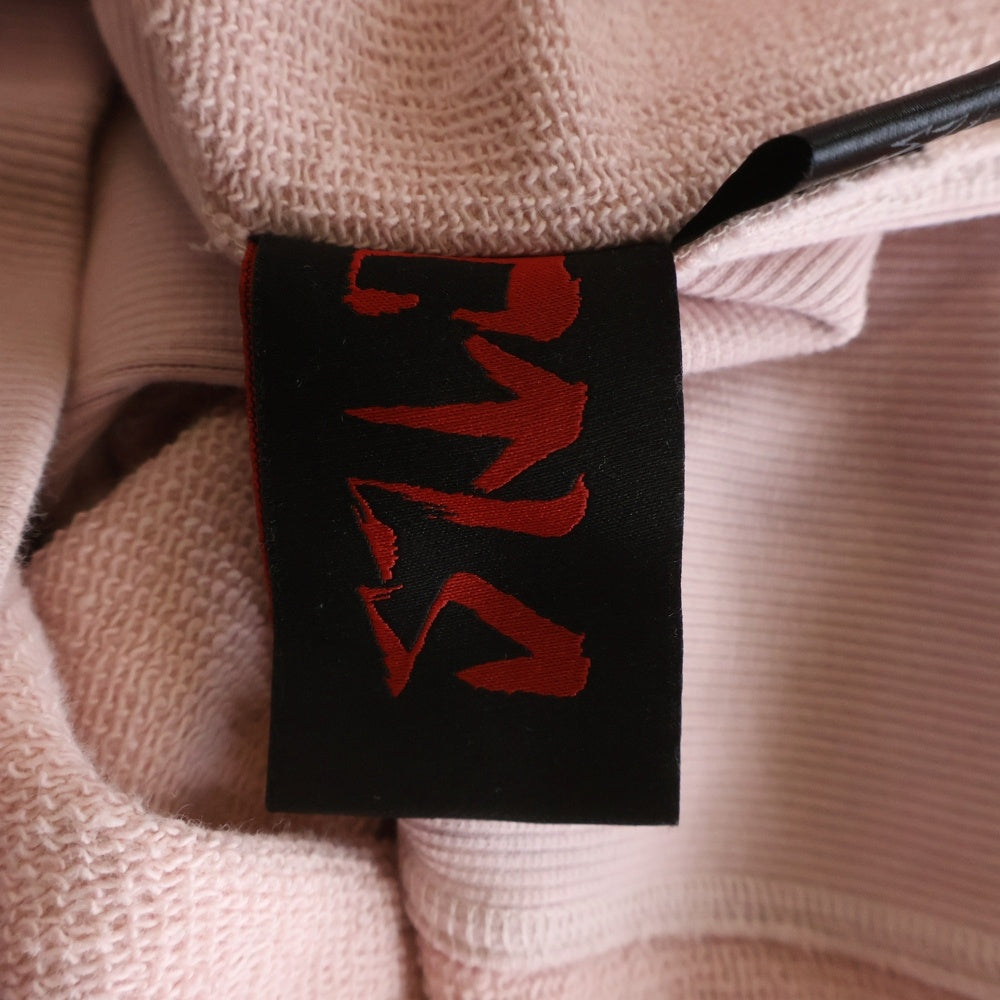 cvtvlist(カタリスト) 23AW ロゴジップアップフーディー 刺繍 パーカー ピンク 2301110301