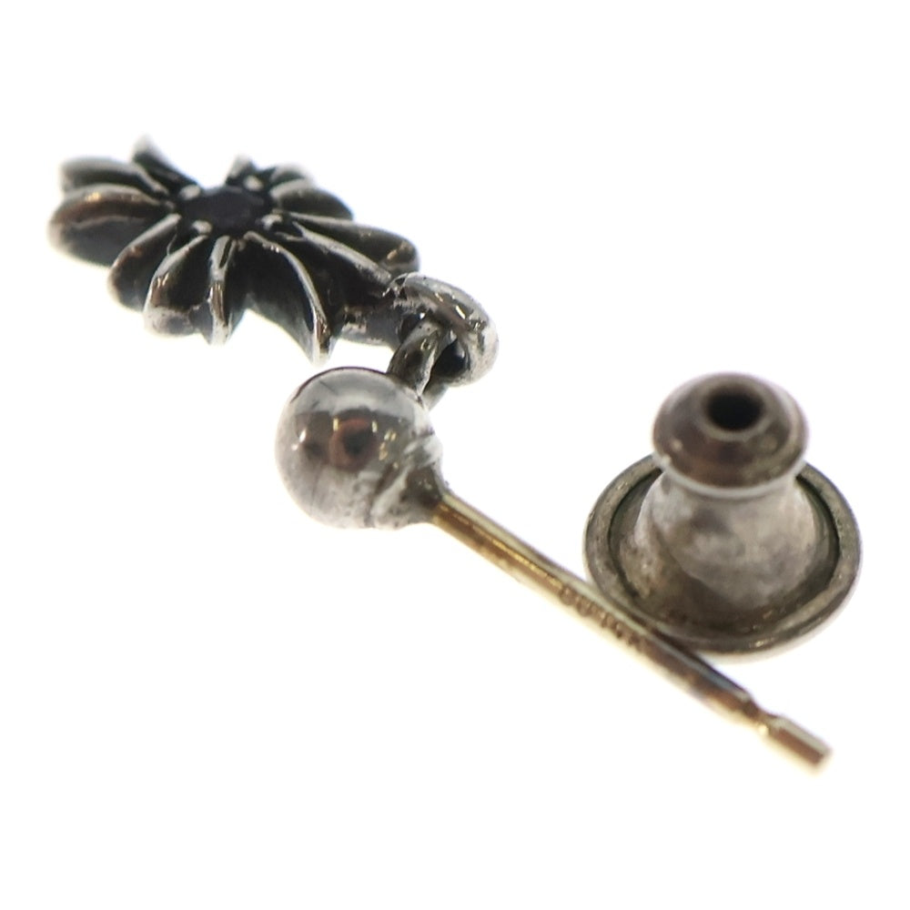 CHROME HEARTS(クロムハーツ) TNY E CH PLS 1 RBY タイニーECHプラスドロップ 1ルビー シルバーピアス