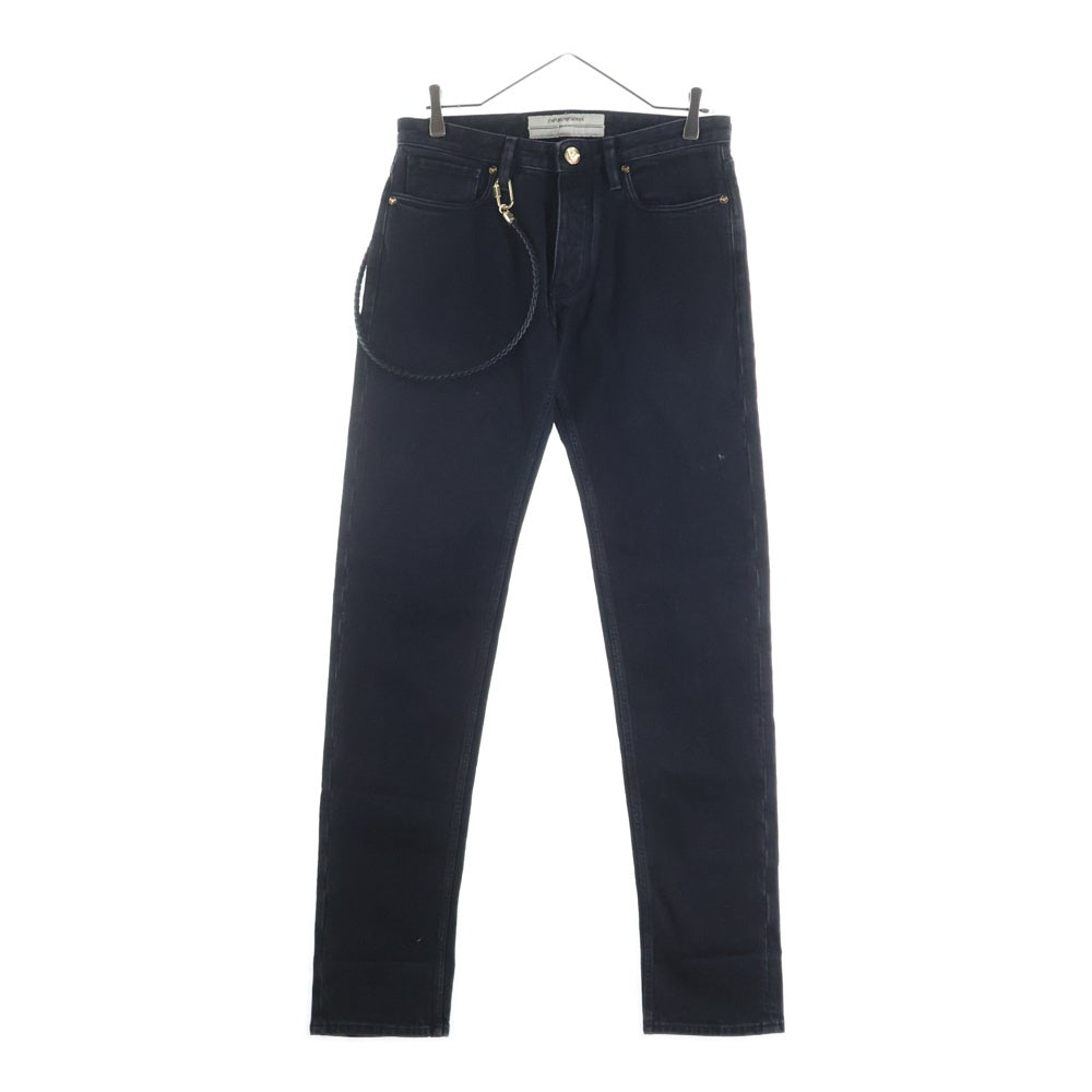 EMPORIO ARMANI(エンポリオアルマーニ) 22AW 5 Pocket Slim Fit denim Pants スリムフィットデニムパンツ ブラック 6L1J75 1DA2Z