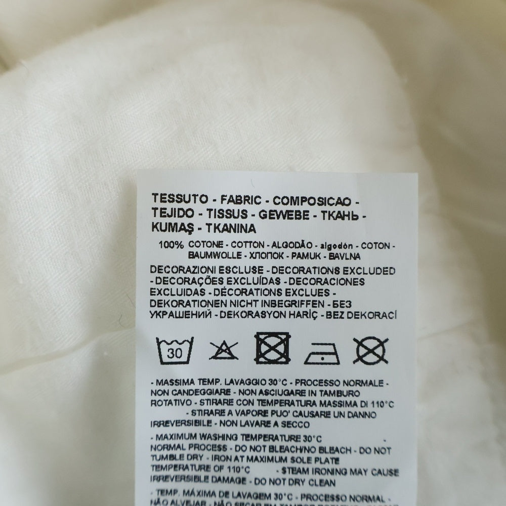 EMPORIO ARMANI(エンポリオアルマーニ) 22AW ダメージスリムフィットデニムパンツ ホワイト 6L1J75 1NMBZ