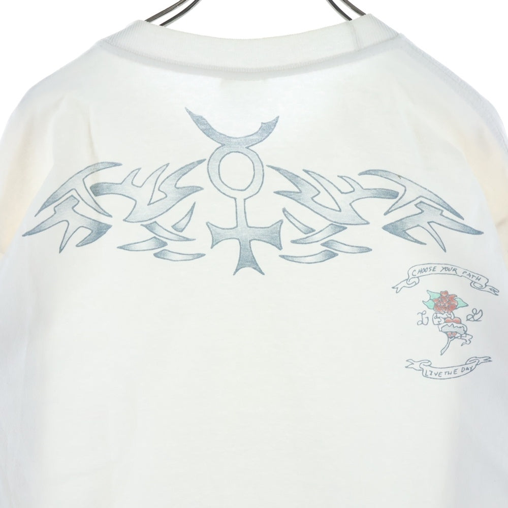 VINTAGE(ヴィンテージ) 90s DENNIS RODMAN TATTOO L/S デニス ロッドマン タトゥー ロンT 長袖カットソー ホワイト