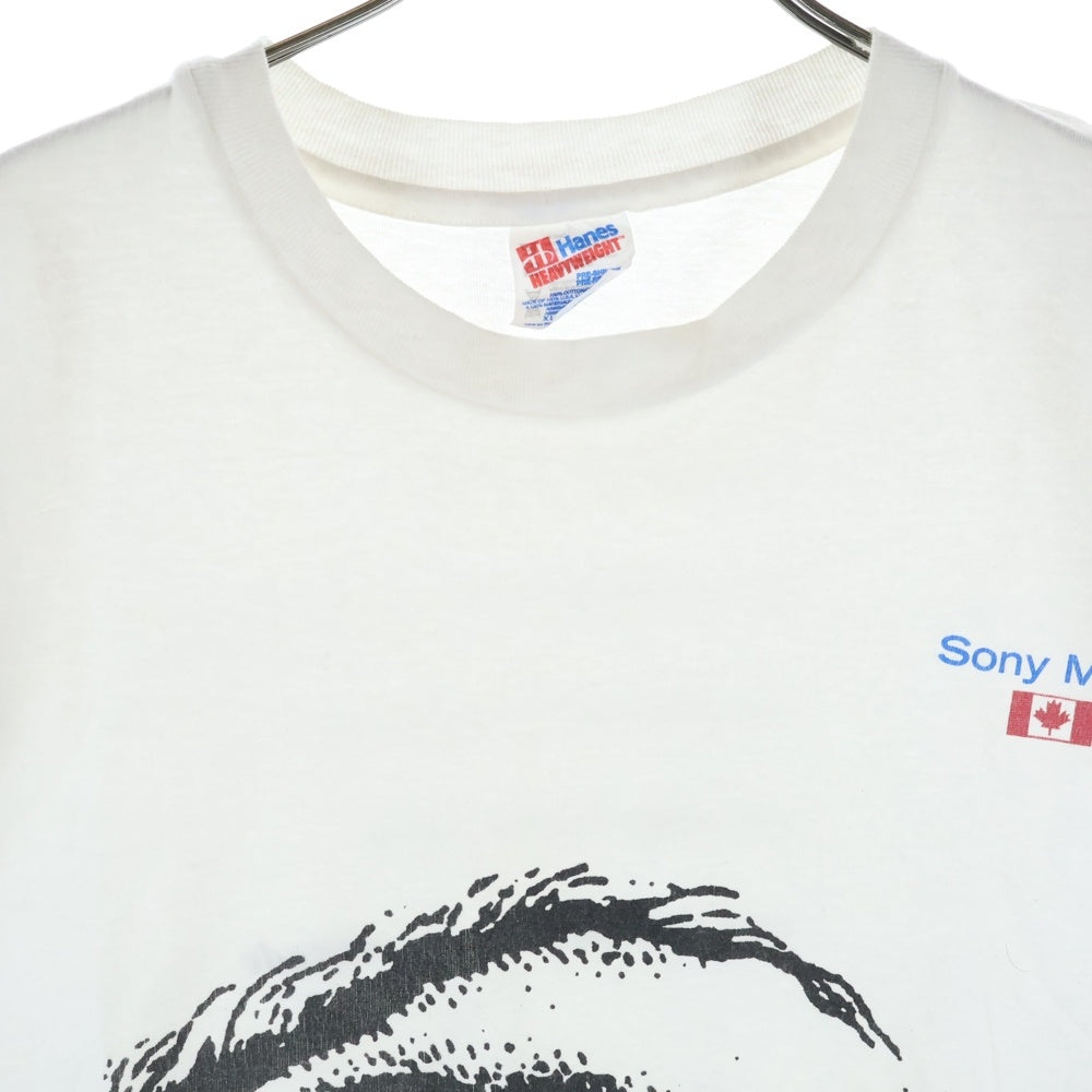 VINTAGE(ヴィンテージ) 90S SONY MUSIC Vison '97 プリント半袖Tシャツ カットソー ホワイト