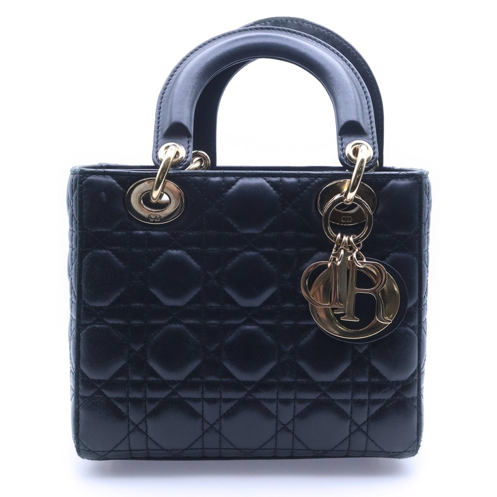 DIOR(ディオール) MyABCDior レディディオール 2WAY ショルダーバッグ ハンドバッグ ブラック レザー M05380CAL レディース