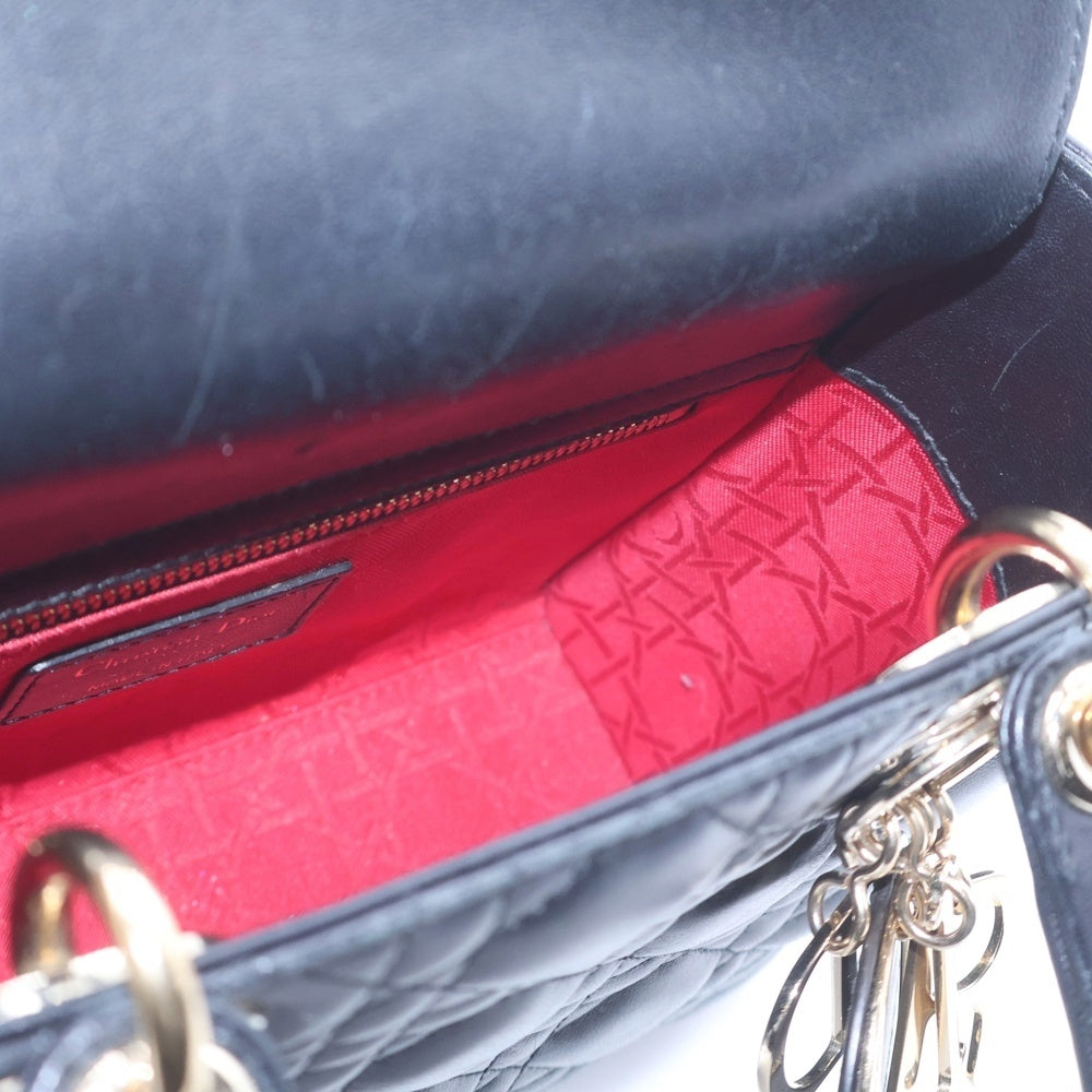 DIOR(ディオール) MyABCDior レディディオール 2WAY ショルダーバッグ ハンドバッグ ブラック レザー M05380CAL レディース