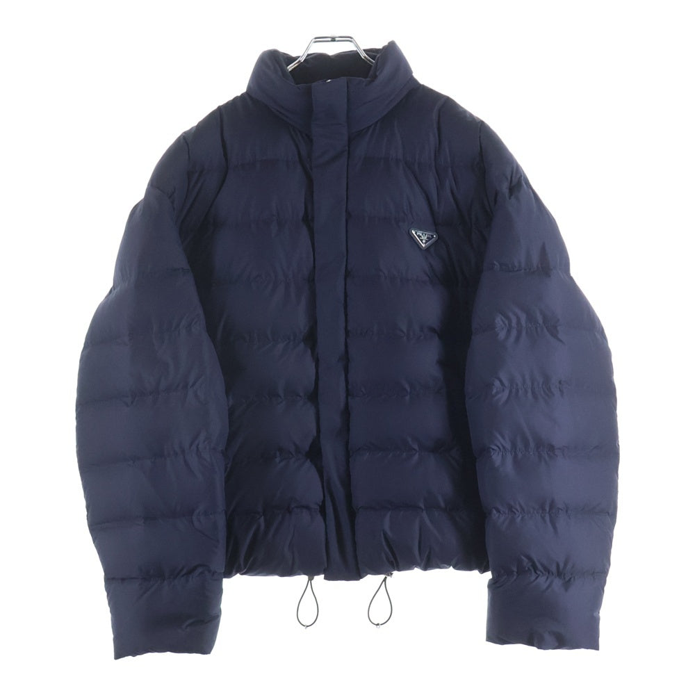 PRADA(プラダ) トライアングルロゴ クロップドダウン アウター