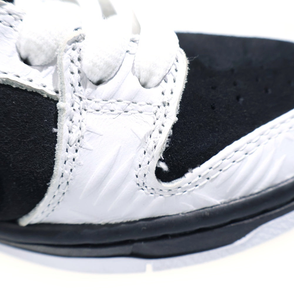 NIKE(ナイキ) ×TIGHTBOOTH DUNK LOW PRO QS タイトブース エスビーダンク ローカットスニーカー ホワイト/ブラック US4.5/23.5cm レディース