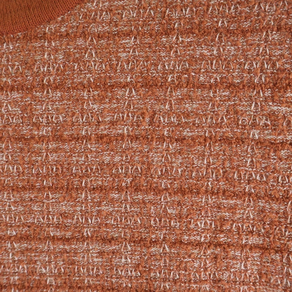 HUGO BOSS(ヒューゴボス) リラックスフィット ジャカードニット半袖Tシャツ カットソー